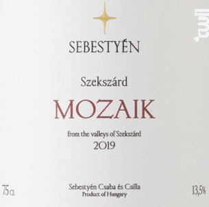 Mozaik Bikavér - SEBESTYEN SZEKSZARD - 2019 - Rouge