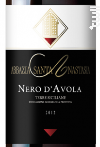 Santa Anastasia Nero d'Avola - Bio - Santa Anastasia - 2022 - Rouge