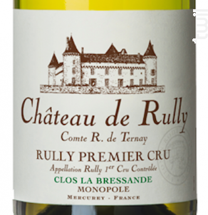 Rully Château de Rully Premier Cru La Bressande Monopole - Antonin Rodet - 2019 - Blanc