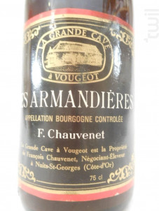 photo du vin Chauvenet