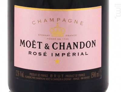 Rosé Impérial - Moët & Chandon - Non millésimé - Effervescent