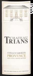 Château Trians - Château Trians - 2018 - Rouge
