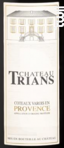 Château Trians - Château Trians - 2022 - Rouge