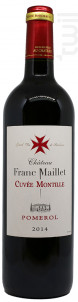Cuvée Montille - Château Franc Maillet - 2014 - Rouge
