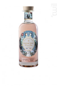 GINETIC Gin rose - Distillerie des Moisans - Non millésimé - Rosé