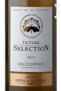 Tutiac Sélection Excellence Blanc - Les Vignerons de Tutiac - 2017 - Blanc