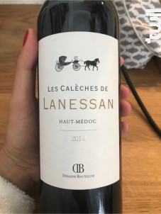 Les Calèches de Lanessan - Château Lanessan - 2015 - Rouge