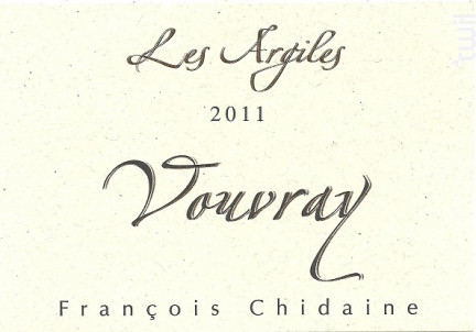 Les Argiles - Domaine FRANCOIS CHIDAINE - 2010 - Blanc