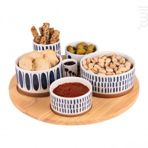 Service Apéritif 6 Pièces Mikonos - table passion -  - 