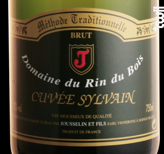 Cuvée Sylvain - Domaine du Rin du Bois - Non millésimé - Effervescent