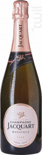 Rosé Mosaïque - Champagne Jacquart - Non millésimé - Effervescent