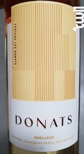 La Coquille Moelleux - Château Les Donats - 2018 - Blanc