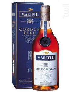 Cognac Martell Cordon Bleu - Martell - Non millésimé - 