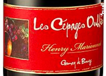 Cépages Oubliés - Henry Marionnet - Domaine de La Charmoise - 2018 - Rouge