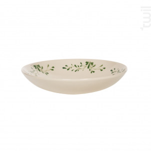 Assiette Creuse Appoline Verte 22 Cm lot De 6 - table passion -  - 