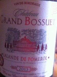 Château Grand Bossuet - Château Bossuet - 1989 - Rouge