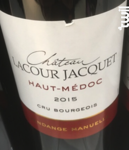 Château Lacour Jacquet Cru Bourgeois - Château Lacour Jacquet - 2014 - Rouge