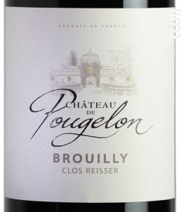 Château de Pougelon – Brouilly – Clos Reisser - Famille Descombe - 2020 - Rouge