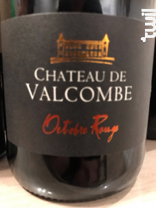 Octobre Rouge - Château de Valcombe - 2017 - Rouge