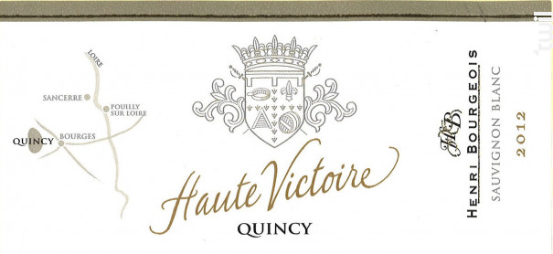 Quincy Haute Victoire - Henri Bourgeois - 2020 - Blanc