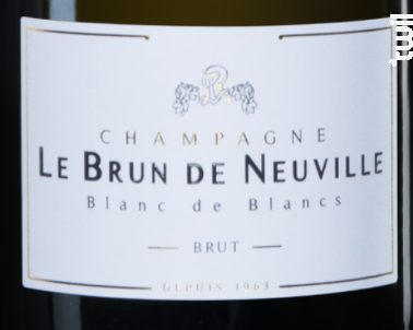 Blanc de Blancs Brut - Champagne le Brun de Neuville - Non millésimé - Effervescent
