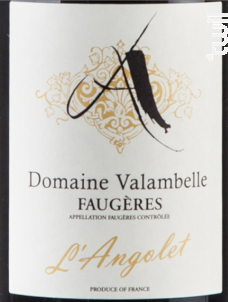 L'Angolet - Domaine Valambelle - 2015 - Rouge