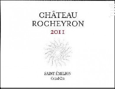 Château Rocheyron - Château Rocheyron - 2019 - Rouge