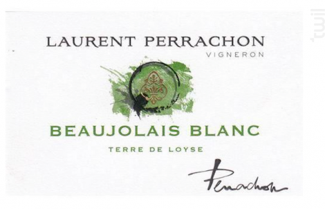 Beaujolais Blanc Terre de Loyse - Domaine Laurent Perrachon - 2016 - Blanc