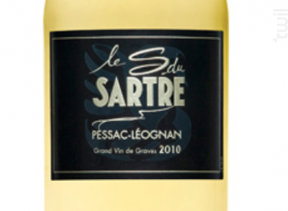 Le S du Sartre - Château Le Sartre - 2014 - Blanc