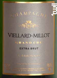 Extra-Brut VIELLARD-MILLOT - Champagne Viellard-Millot - Non millésimé - Effervescent