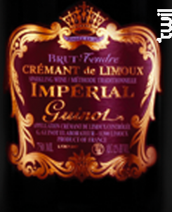 Crémant Impérial Tendre Boisé - Maison Guinot depuis 1875 - Non millésimé - Effervescent