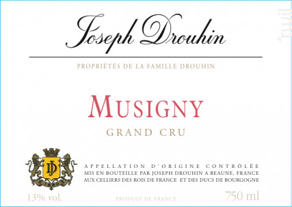 Musigny Grand Cru - Maison Joseph Drouhin - 2020 - Rouge