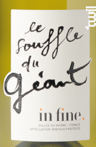 Souffle du Géant - Vin Issu de la Biosphère du Mont Ventoux - Caravinsérail • La Maison de Cascavel - 2019 - Blanc