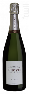 Brut nature - Champagne L'Hoste - Non millésimé - Effervescent
