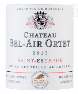 Château Bel-Air Ortet - Château Bel-Air Ortet - 2013 - Rouge