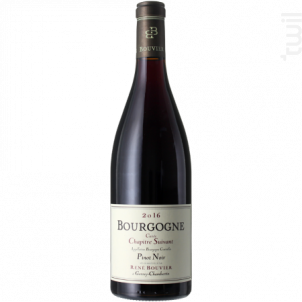 Bourgogne Pinot Noir Chapitre Suivant - Domaine René Bouvier - 2016 - Rouge
