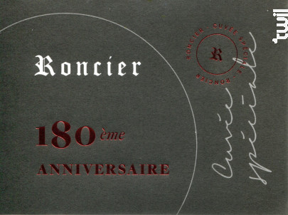 RONCIER 180EME ANNIVERSAIRE - Maison L. Tramier et Fils - Non millésimé - Rouge