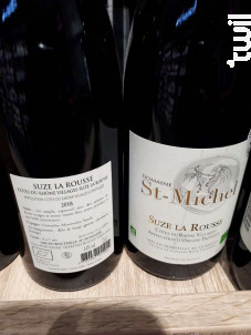 Domaine St-Michel - Suze La Rousse - SCEA La Petite Verdière - Vincent et Stéphanie Boyer - 2018 - Rouge