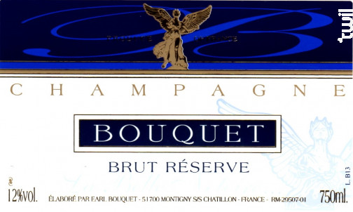 Brut Réserve - Champagne Bouquet - Non millésimé - Effervescent