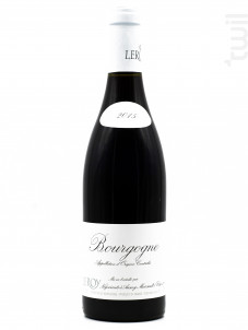 Bourgogne Pinot Noir - Domaine Leroy - 2015 - Rouge