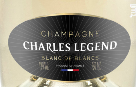 Blanc de Blancs - Champagne Charles Legend - Non millésimé - Effervescent