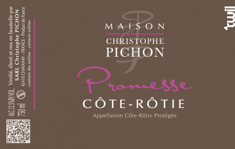 Promesse - Domaine Pichon - 2016 - Rouge