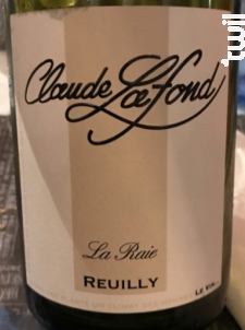 La Raie - SARL CLAUDE LAFOND - 2021 - Blanc