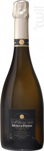 Champagne Millésimé - Champagne Nicolo et Paradis - 2014 - Effervescent