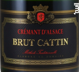 Brut Cattin - Maison Joseph Cattin - Non millésimé - Effervescent