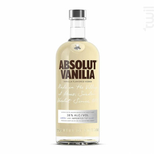 Vodka Absolut Vanilia - Absolut Vodka - Non millésimé - 