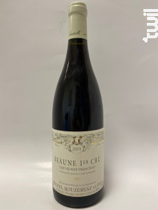 Beaune Premier Cru Les vignes franches - Domaine Michel Bouzereau & Fils - 2001 - Rouge