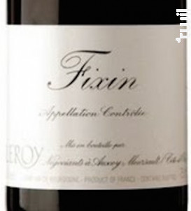 Fixin - Domaine Leroy - 2012 - Rouge