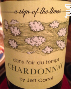 Dans l'air du Temps Chardonnay - Jeff Carrel - 2023 - Blanc