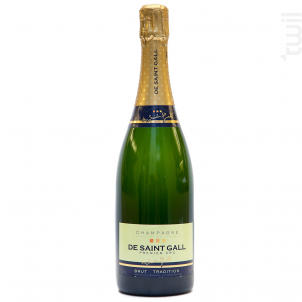 Brut Tradition Premier Cru - Champagne de Saint-Gall - Non millésimé - Effervescent